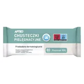 Chusteczki nawilżane - Apteo Rozmiar Xxl Chusteczki Pielegnacyjne 80 szt. - miniaturka - grafika 1