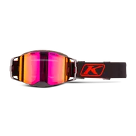 Gogle narciarskie - Gogle na Skuter Śnieżny Klim Edge Focus Focus Czarno Ognisto-Czerwony - miniaturka - grafika 1
