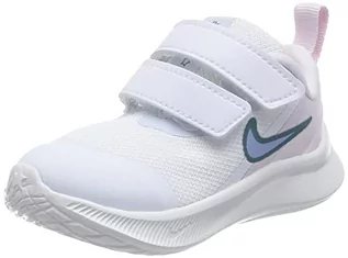 Buty dla chłopców - Nike Star Runner 3 sneakersy chłopięce, Biały kobaltowy Bliss Pearl Pink, 35.5 eu - grafika 1