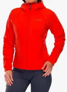 Kurtka ocieplana damska Marmot Novus LT Hybrid Hoody - red sun - Kurtki damskie - miniaturka - grafika 1