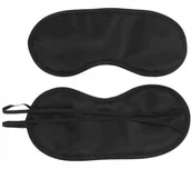 Akcesoria do bielizny - Opaska Na Oczy Opaski Do Spania Maska Czarna Zaciemniająca Maseczka - miniaturka - grafika 1