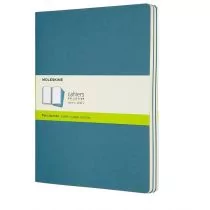 Zestaw 3 zeszytów Cahier Journals 19x25 gładki - Zeszyty szkolne - miniaturka - grafika 1