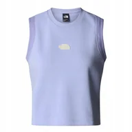 Koszulki i topy damskie - THE NORTH FACE TANK TOP TERRY RELAXED CROPPED NF0A8C260VI r S - miniaturka - grafika 1