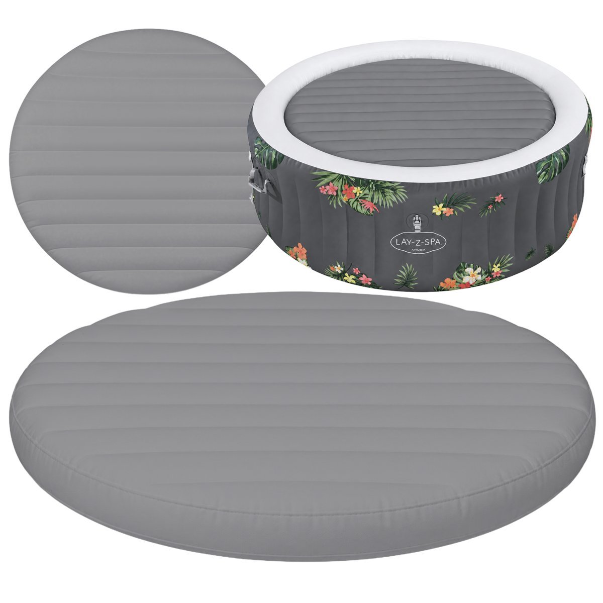 Bestway nakrywa termiczna dmuchana pokrowiec jacuzi 60061 lay-z-spa