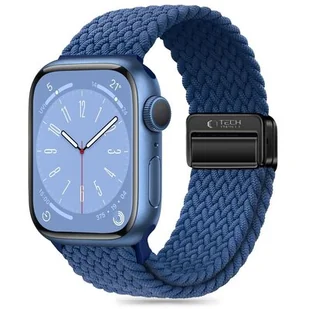 Pasek TECH-PROTECT NylonMag do Apple Watch 6/7/8/9/10/SE (40/41/42 mm) Niebieski - Akcesoria do smartwatchy - miniaturka - grafika 1
