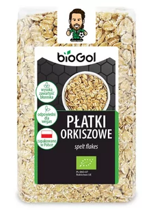 PŁATKI ORKISZOWE BIO 300 g - BIOGOL 5907738159404 - Płatki śniadaniowe i musli - miniaturka - grafika 1