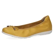 Baleriny - Baleriny żółte Vivian [22154-42-655] [Rozmiar: 39] - Caprice - miniaturka - grafika 1