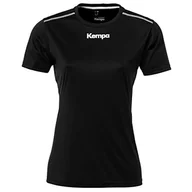 Koszulki i topy damskie - Kempa Buty damskie Poly koszulka polo, czarny, XS 200235006 - miniaturka - grafika 1