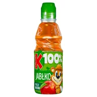Soki i napoje niegazowane - Tymbark Sok owocowy Kubuś 100% jabłkowy bez dodatku cukru 300 ml - miniaturka - grafika 1