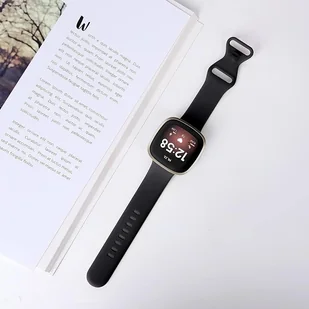 Opaska / Pasek Braders do Fitbit Versa 4 / Fitbit Versa 3 czarny - Akcesoria do smartwatchy - miniaturka - grafika 5