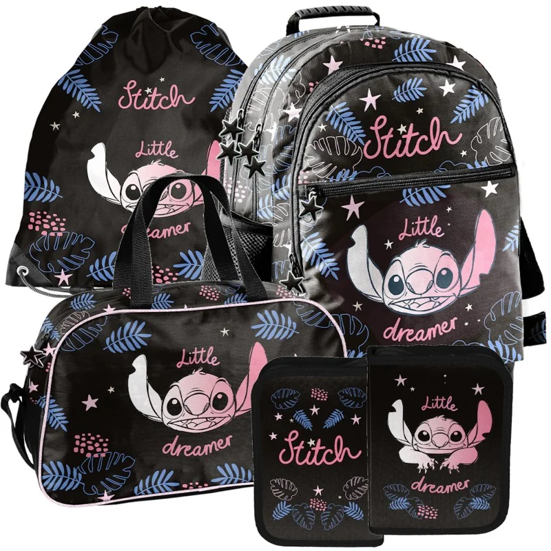 ZESTAW szkolny plecak torba piórnik Lilo i Stitch Little Dreamer