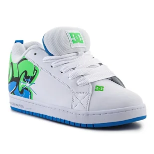 Buty DC Court Graffik 300529-WLQ białe - Buty sportowe męskie - miniaturka - grafika 1