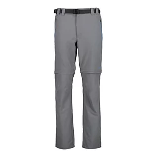 Spodnie męskie - CMP  F.lli Campagnolo CMP  F.lli Campagnolo męskie spodnie trekkingowe z odpinanymi nogawkami, Antracite, 60, 3T51647 3T51647 - grafika 1