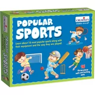 Gry planszowe - Gra Językowa - 'Popular Sports' Creative Educational - miniaturka - grafika 1