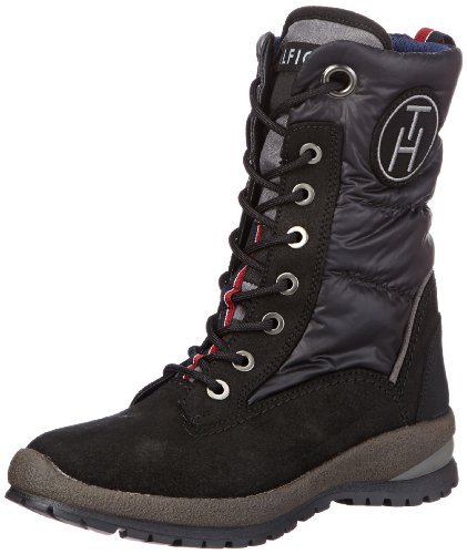 Tommy Hilfiger BRITT 6 C śniegowce damskie, czarny - czarny (Black 990) - 38 EU