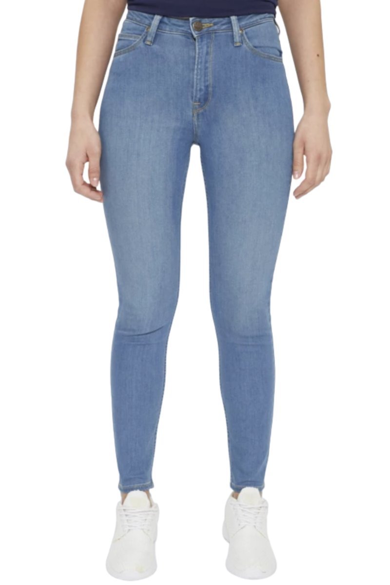 Spodnie damskie Lee Scarlet Skinny z wysokim stanem -W25
