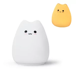 Lampka Nocna LED Little Cat 7 kolorów - B - Gadżety dla graczy - miniaturka - grafika 1