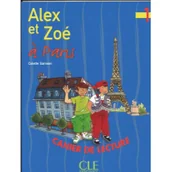 Książki do nauki języka francuskiego - CLE International Alex et Zoe 1 Zeszyt lektur Alex et Zoe a Paris - Colette Samson - miniaturka - grafika 1