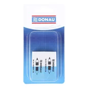 Gumki biurowe - Donau, Gumka wielofunkcyjna 41x18x11 mm, Niebiesko-biały - miniaturka - grafika 1