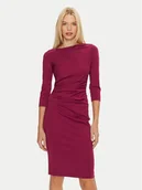 Sukienki - Rinascimento Sukienka koktajlowa CFC0121014003 Bordowy Regular Fit - miniaturka - grafika 1