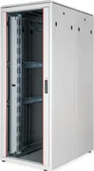 Szafy rack - Szafa Roline ROLINE Netzwerkschrank Pro 48,26cm 19Zoll 42 HE 800x1200 BxT Glastor grau - miniaturka - grafika 1