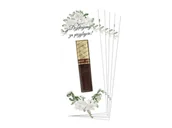 Wesele i ślub - Podziękowanie dla gości weselnych Merci - 5 szt. - miniaturka - grafika 1