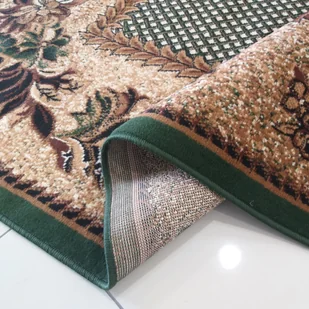 Dywan owalny BCF Alfa 01 zielony zielony 200 x 300 cm - Dywany - miniaturka - grafika 2