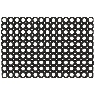 vidaXL Gumowe maty, wycieraczki, 2 szt., 23 mm, 60 x 80 cm - Wycieraczki - miniaturka - grafika 1