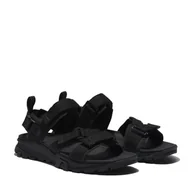 Sandały męskie - Męskie Sandały TIMBERLAND GARRISON TRAIL WEB SANDAL TB0A2E4G0151 – Czarny - miniaturka - grafika 1