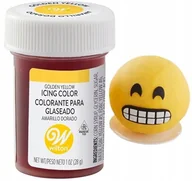 Dodatki do ciast w proszku - BARWNIK SPOŻYWCZY W ŻELU ŻÓŁTY DO TORTU WYDAJNY MOCNY WILTON - miniaturka - grafika 1