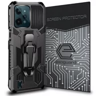 Etui i futerały do telefonów - Etui Exoguard Predator + Szkło - Realme C31 - Pancerne Case Obudowa Futerał - miniaturka - grafika 1