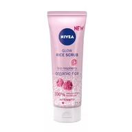 Peelingi i scruby do twarzy - Nivea Rice Scrub Glow Peeling ryżowy z Bio Malinami 75ml SO_106452 - miniaturka - grafika 1