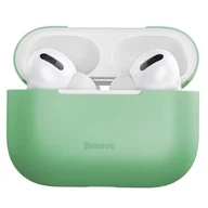 Inne akcesoria audio-wideo - Baseus Etui Super Thin do Apple AirPods Pro Zielony - miniaturka - grafika 1