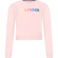 Bluzy dla dziewczynek - Tommy Hilfiger Bluza MONOTYPE SWEATSHIRT | Loose fit - miniaturka - grafika 1