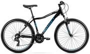 Rowery - Rower górski MTB 26" Romet Rambler R6.0 JR S(15") czarno-niebiesko-srebrny - miniaturka - grafika 1