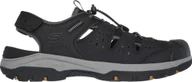 Sandały męskie - Skechers Sandały męskie SKECHERS Tresmen Menard 205113-BLK 41.5 - miniaturka - grafika 1