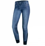 Bryczesy - Schockemohle Bryczesy damskie LYRA Jeans - jeans blue - miniaturka - grafika 1
