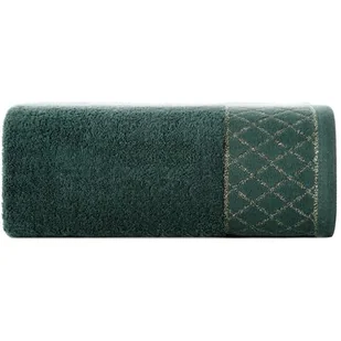 Ręcznik Layla (07) Ciemnozielony 70 x 140 cm - Ręczniki - miniaturka - grafika 1