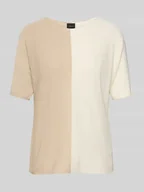 Bluzki damskie - Bluzka z dzianiny o kroju relaxed fit z czystej wiskozy - miniaturka - grafika 1