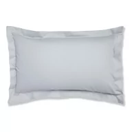 Poszewki na poduszki - Zestaw 2 szarych bawełnianych poszewek na poduszki Bianca Oxford, 50x75 cm - miniaturka - grafika 1