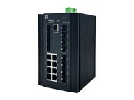 Pozostałe akcesoria sieciowe - LevelOne IGX-2072 łącza sieciowe Zarządzany L2+ Gigabit Ethernet (10/100/1000) Czarny - miniaturka - grafika 1