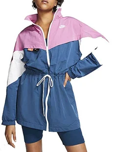 Nike Damska kurtka sportowa NSW ICN CLSH WVN, kosmiczna fuksja, XS - Kurtki damskie - miniaturka - grafika 1