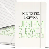 Notesy i bloczki - Notes Notatnik A5 Biały EDYCJA LIMITOWANA Wzory - miniaturka - grafika 1