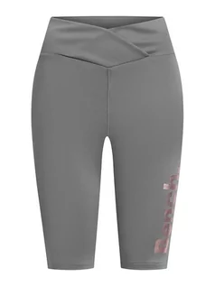 Spodnie sportowe damskie - Bench Legginsy funkcyjne "Magda" w kolorze szarym - grafika 1