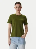 Koszulki i topy damskie - Vero Moda T-Shirt Paulina 10316991 Zielony Regular Fit - miniaturka - grafika 1