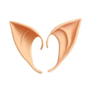 Gry planszowe - Elfickie Elfie Uszy Elfa Nakładki Cosplay Jasne 10 cm - miniaturka - grafika 1