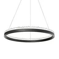 Lampy sufitowe - Wisząca lampa Regi PD2304600R-MB Zumaline LED 47W 3000-5000K okrąg czarny - miniaturka - grafika 1