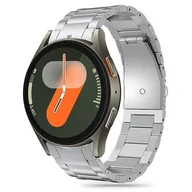 Akcesoria do smartwatchy - Bransoleta Stainless do  Samsung Galaxy Watch 4 / 5 / 5 Pro / 6 / 7  Silver - miniaturka - grafika 1