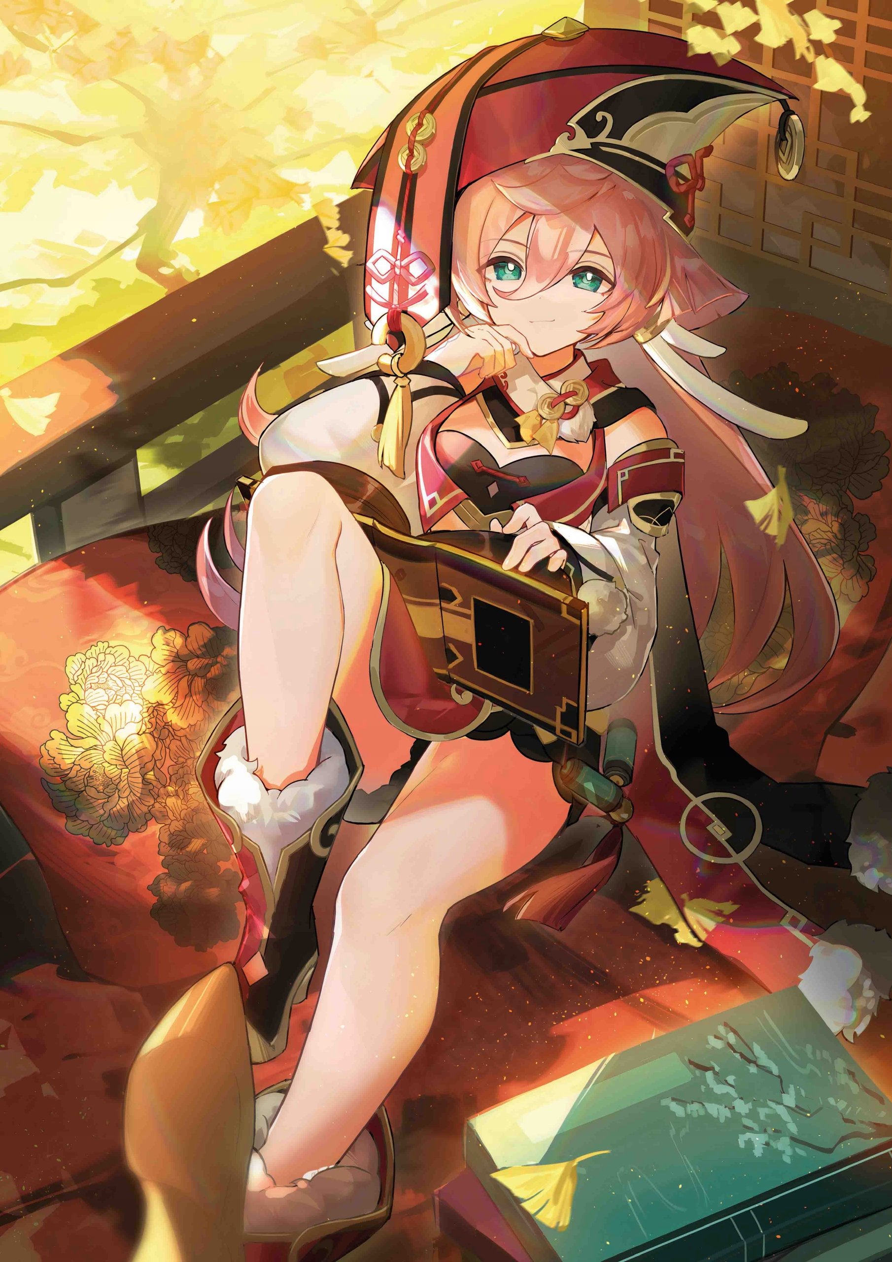 Plakat A3 Genshin Impact Anime Gra Yanfei