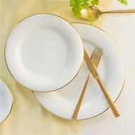Serwisy obiadowe - Serwis obiadowy na 6 osób porcelanowy PLUS GOLD - miniaturka - grafika 1